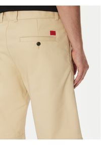 Hugo - HUGO Szorty materiałowe Darik241 50505857 Beżowy Regular Fit. Kolor: beżowy. Materiał: bawełna #2