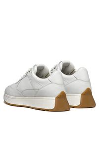 Geox Sneakersy D Amabel D46MDA 00085 C1000 Biały. Kolor: biały. Materiał: skóra