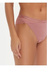 Calvin Klein Underwear Figi brazylijskie 000QF7979E Różowy. Kolor: różowy. Materiał: syntetyk