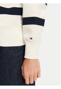 TOMMY HILFIGER - Tommy Hilfiger Bluza Script WW0WW45743 Écru Regular Fit. Materiał: bawełna #3