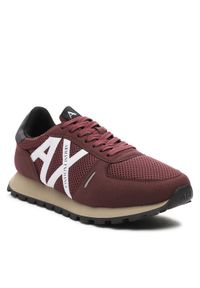 Armani Exchange Sneakersy XUX169 XV660 A552 Bordowy. Kolor: czerwony #1