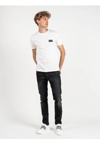 Les Hommes T-shirt | LKT100 703 | Mężczyzna | Biały. Okazja: na co dzień. Kolor: biały. Materiał: bawełna. Styl: casual #4