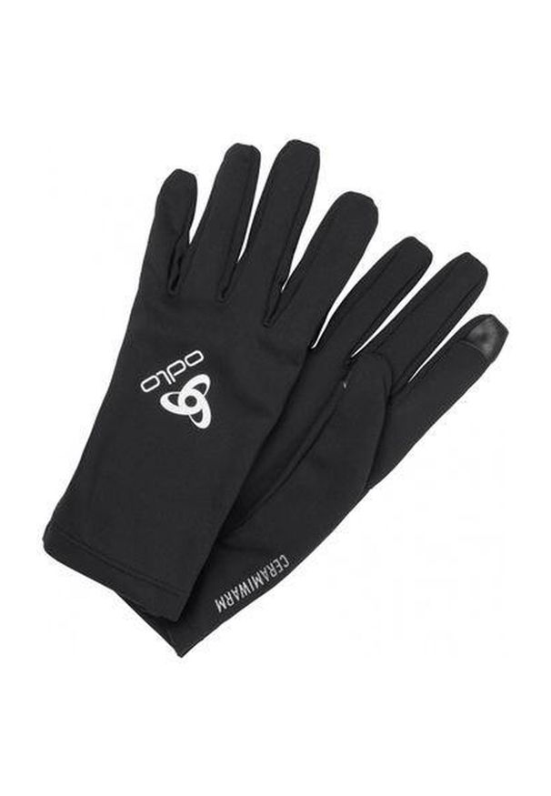Rękawiczki wielofunkcyjne Odlo Ceramiwarm Light czarne. Kolor: czarny. Sport: turystyka piesza