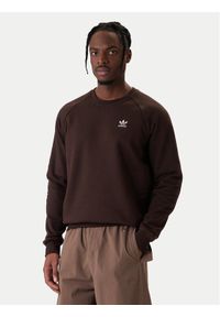 Adidas - adidas Bluza Trefoil Essentials KE1141 Brązowy Regular Fit. Kolor: brązowy. Materiał: syntetyk #1