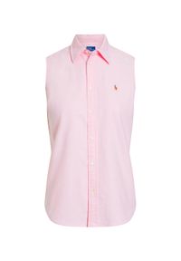 Polo Ralph Lauren Koszula 211968896003 Różowy Classic Fit. Typ kołnierza: polo. Kolor: różowy. Materiał: bawełna