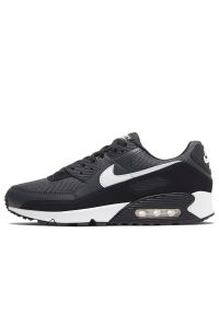 Buty męskie Nike Air Max 90 CN8490-002 - czarne. Okazja: na co dzień. Kolor: czarny. Materiał: guma, skóra, syntetyk. Szerokość cholewki: normalna. Model: Nike Air Max 90, Nike Air Max. Sport: fitness