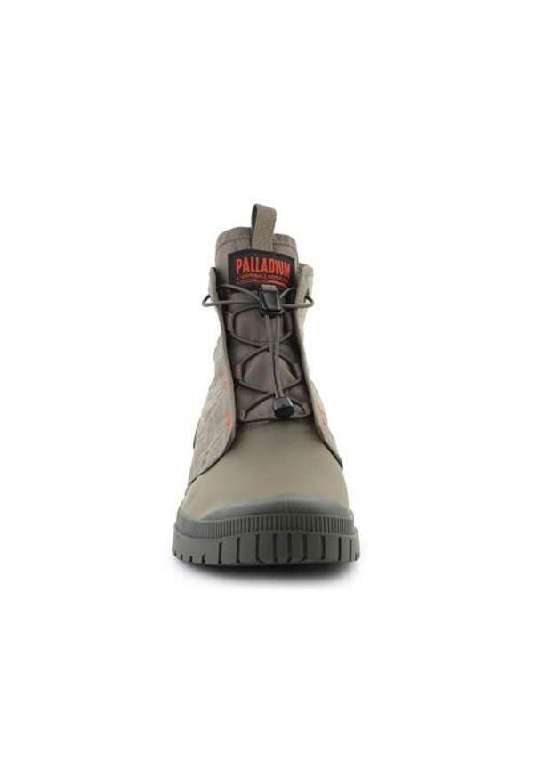 Buty do chodzenia unisex Palladium Sp20 Travel Hi Dusky. Kolor: brązowy. Materiał: tkanina. Szerokość cholewki: normalna. Sport: turystyka piesza