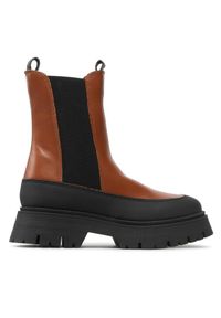 Sztyblety Tamaris. Kolor: brązowy #1