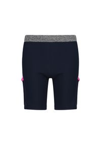 Bermudy z poliestru dla dziewczynki CMP. Kolor: niebieski. Materiał: poliester. Sport: turystyka piesza #1