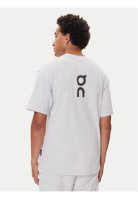 On T-Shirt Club-T 1ME1005 Szary Relaxed Fit. Kolor: szary. Materiał: bawełna