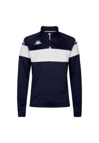 Bluza Kappa Dovare. Kolor: niebieski, wielokolorowy, biały. Materiał: poliester, materiał. Wzór: kolorowy. Sport: fitness