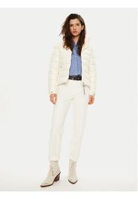 TOMMY HILFIGER - Tommy Hilfiger Kurtka puchowa WW0WW44980 Écru Regular Fit. Materiał: syntetyk #6