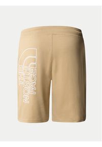 The North Face Szorty sportowe Graphic NF0A3S4F Beżowy Regular Fit. Kolor: beżowy. Materiał: bawełna. Styl: sportowy #7