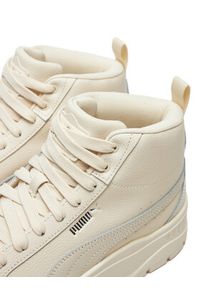 Puma Sneakersy Karmen II Mid 397459 03 Écru. Materiał: skóra