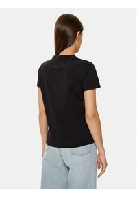 Tommy Jeans T-Shirt DW0DW20153 Czarny Regular Fit. Kolor: czarny. Materiał: bawełna #4