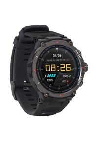 GARETT - Smartwatch Garett GRS Pro czarny. Rodzaj zegarka: smartwatch. Kolor: czarny. Styl: sportowy, militarny #4