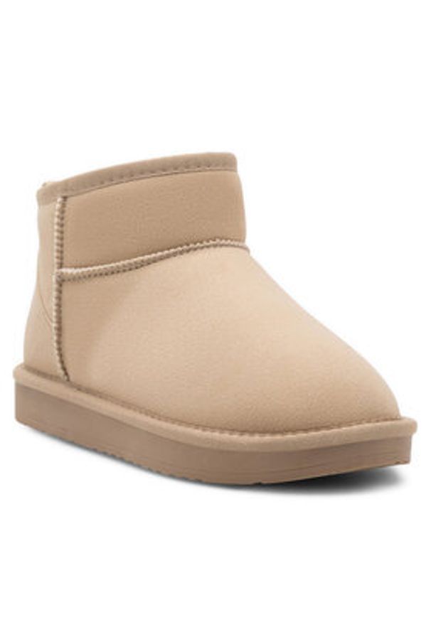 Jenny Fairy Śniegowce SALMA HYBJL221103 Beżowy. Kolor: beżowy. Materiał: skóra