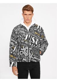 Just Cavalli Kurtka puchowa 75OAUD18 Czarny Regular Fit. Kolor: czarny. Materiał: syntetyk