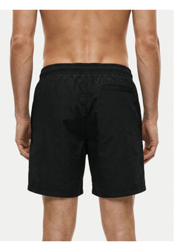 Napapijri Szorty kąpielowe V-Haldane NP0A4HRZ Czarny Regular Fit. Kolor: czarny. Materiał: syntetyk