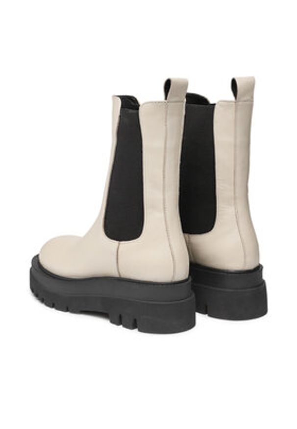 Gino Rossi Botki 20773 Beżowy. Kolor: beżowy. Materiał: skóra