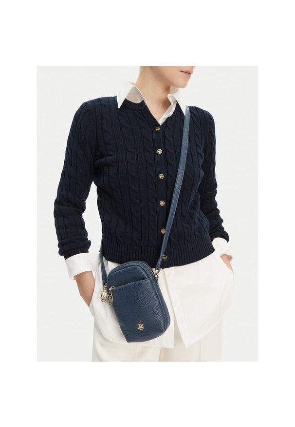 Torebka Beverly Hills Polo Club. Kolor: niebieski