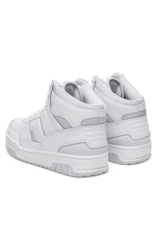 Shaq Sneakersy BREAKER MID AQ95013M-WS Biały. Kolor: biały. Materiał: skóra