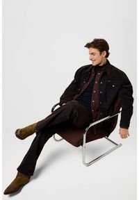 Wrangler - MESKA KOSZULA SZTRUKSOWA WRANGLER WESTERN CORD SHIRT MAHOGANY 112371428. Materiał: sztruks #3