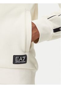 EA7 Emporio Armani Bluza 7M000973 AF10377 U1105 Beżowy Regular Fit. Kolor: beżowy. Materiał: bawełna #4