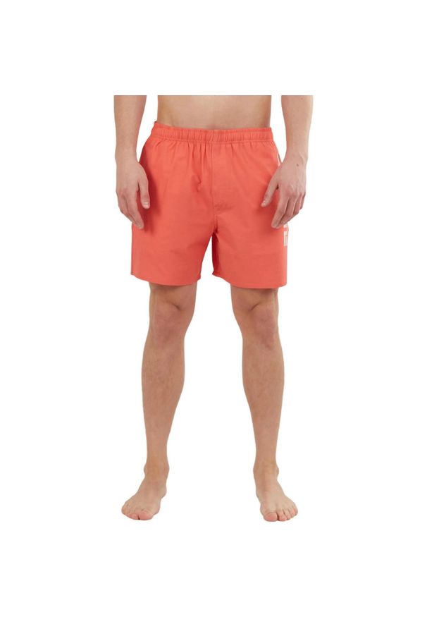 Boardshorty męskie FUNDANGO Bono Boardshort. Kolor: czerwony. Materiał: bawełna, poliester