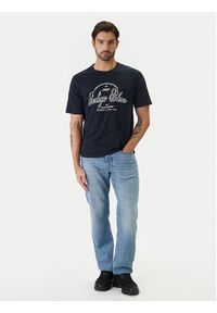 Jack & Jones T-Shirt Earchive 12297673 Granatowy Regular Fit. Kolor: niebieski. Materiał: bawełna #3
