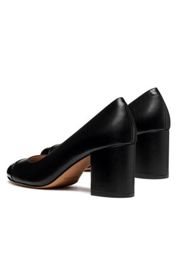 Geox Czółenka D Virnilisa 65 D56YYC 0TU66 C9999 Czarny. Kolor: czarny. Materiał: skóra