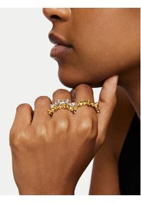 Tous - TOUS Pierścionek Bold Bear 1004342512 Złoty. Materiał: srebrne. Kolor: złoty #6