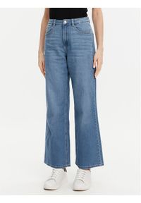 Tom Tailor Jeansy 1043509 Niebieski Wide Leg. Kolor: niebieski