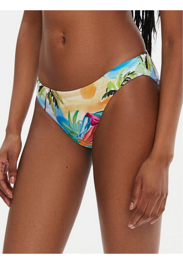 Seafolly Dół od bikini South Pacific 40473-211 Kolorowy. Materiał: syntetyk. Wzór: kolorowy