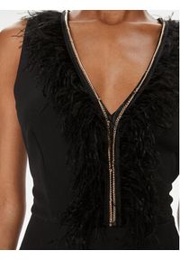 Rinascimento Sukienka koktajlowa CFC0116852003 Czarny Regular Fit. Kolor: czarny. Materiał: syntetyk. Styl: wizytowy #3