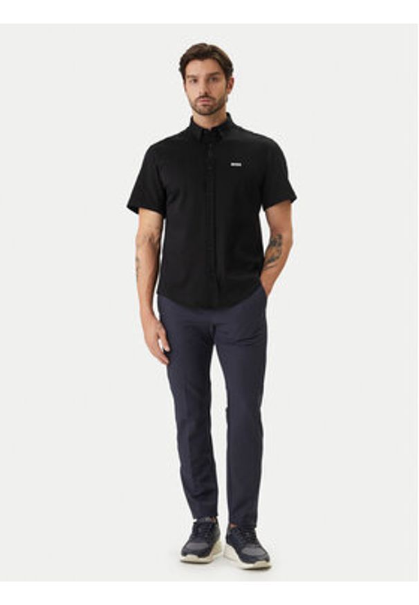BOSS Koszula ST Motion 50555951 Czarny Regular Fit. Kolor: czarny. Materiał: bawełna