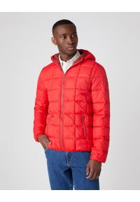 Wrangler - MĘSKA KURTKA PRZEJŚCIOWA WRANGLER THE PUFFER MARS RED W4C6WRX3A