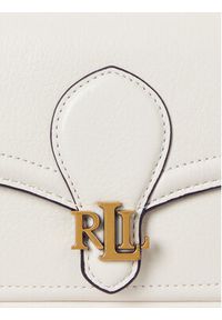 Lauren Ralph Lauren - LAUREN RALPH LAUREN Torebka 432977374006 Biały. Kolor: biały. Materiał: skórzane #5