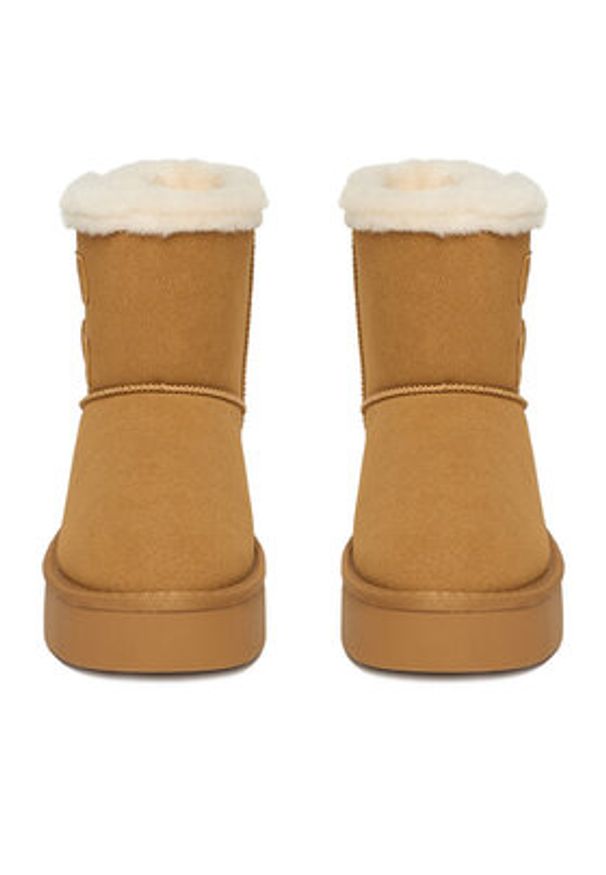 Jenny - JENNY Śniegowce CEO-HDR241212-4 Brązowy. Kolor: brązowy. Materiał: materiał