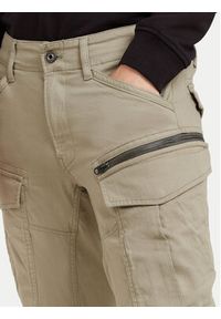 G-Star RAW - G-Star Raw Spodnie materiałowe Zip Cargo 3D D25665-D846 Beżowy Tapered Fit. Kolor: beżowy. Materiał: bawełna #5