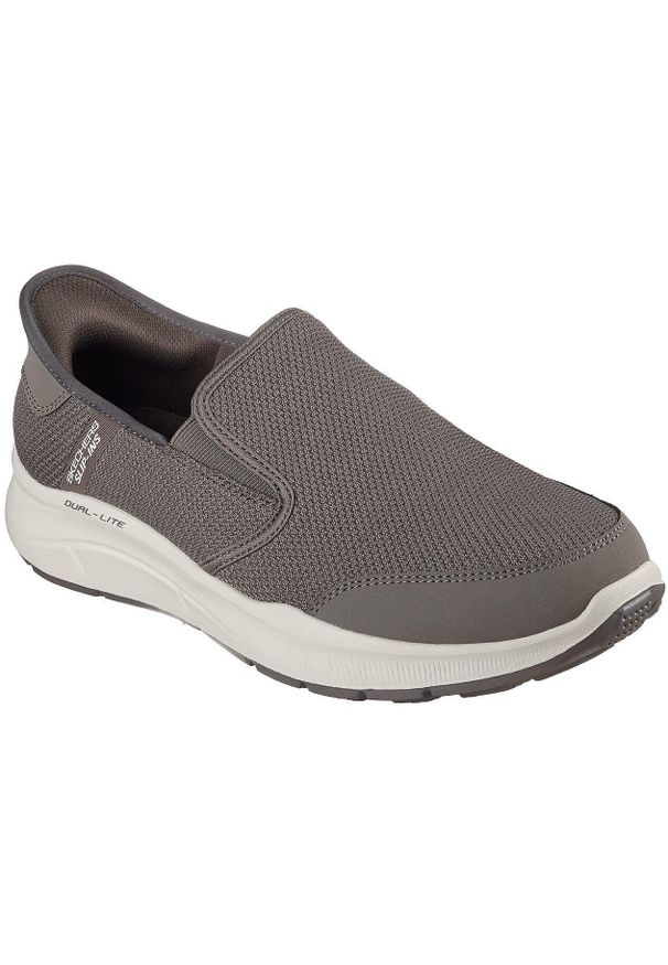 skechers - Buty sportowe męskie Skechers Equalizer 5.0 Dray. Kolor: szary. Materiał: materiał. Sport: fitness