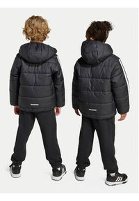 Adidas - adidas Kurtka zimowa Essentials 3-Stripes JW2443 Czarny Regular Fit. Kolor: czarny. Materiał: syntetyk. Sezon: zima #4