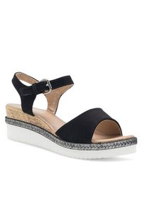 Clara Barson Espadryle WS2189-15 Czarny. Kolor: czarny. Materiał: syntetyk #6
