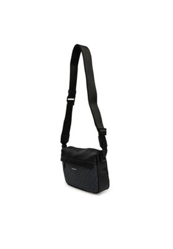 Calvin Klein Saszetka Ck Must Mono Camera Bag LV04D3088G Czarny. Kolor: czarny. Materiał: skóra