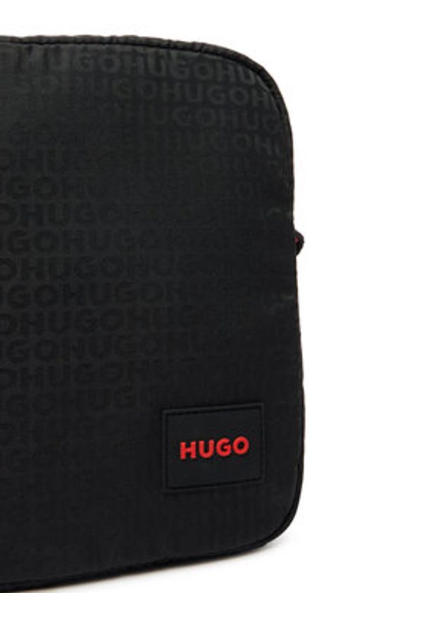Hugo - HUGO Saszetka Ethon 50563525 Czarny. Kolor: czarny. Materiał: materiał