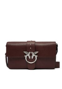 Pinko - PINKO Torba Love One Slouchy Zip Classic AI 25-26 PLTT 105081 A2JG Brązowy. Kolor: brązowy. Materiał: skórzane #1