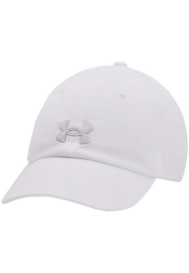 Czapka z daszkiem damska Under Armour Blitzing Adj OSFM. Kolor: biały. Styl: casual, sportowy