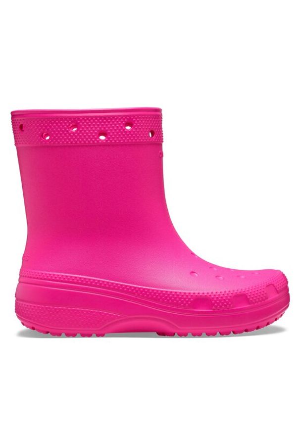 Crocs Kalosze Classic Rain Boot 208363 Różowy. Kolor: różowy
