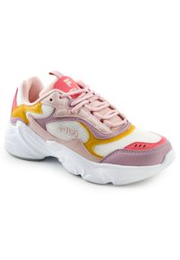 Buty do chodzenia damskie Fila Collene. Kolor: fioletowy, wielokolorowy, biały. Sport: turystyka piesza