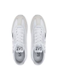 EA7 Emporio Armani Sneakersy X8X101 XK257 U426 Biały. Kolor: biały. Materiał: skóra, zamsz #4